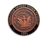 U.S. Navy Operation Desert Storm Veteran Coin