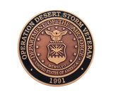 U.S. Air Force Operation Desert Storm Veteran Coin