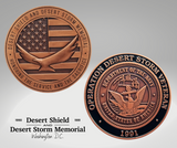 U.S. Navy Operation Desert Storm Veteran Coin