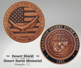 U.S.Marine Corps Operation Desert Storm Veteran Coin