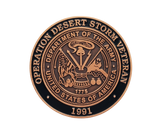 Army Operation Desert Storm Veteran Coin