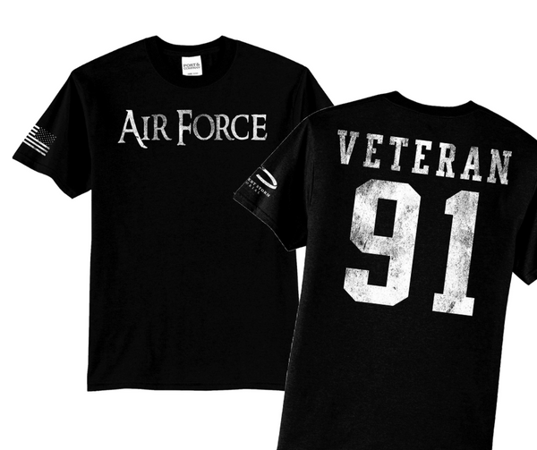Air Force Shirt (with free wristband)