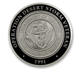 Operation Desert Storm 30th Anniversary Coin (Navy) (FINAL Inventory sale)