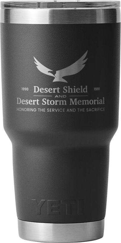 YETI 30 oz Custom Tumbler – National Desert Storm Memorial Association