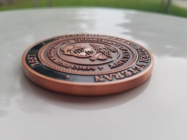 thumbnail image 2 of Operation Desert Storm Veteran Challenge Coin – Commemorative Military Coin, Unbranded 2 of 14