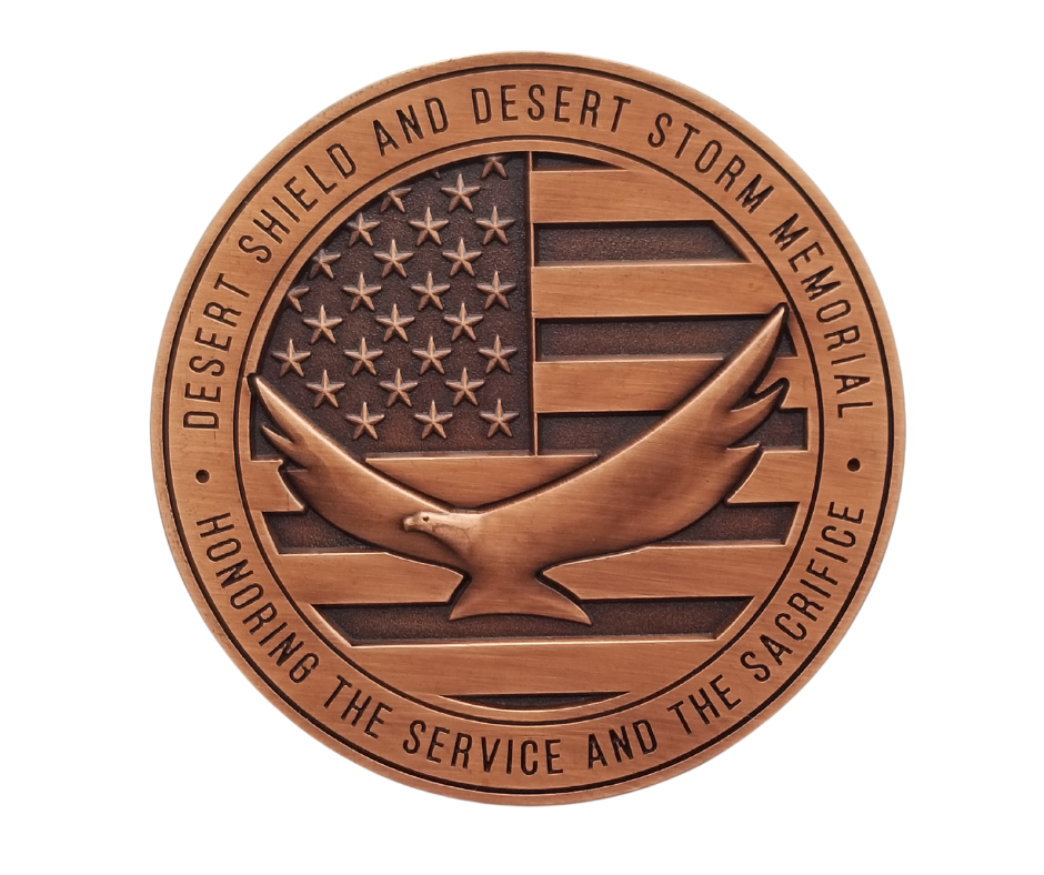 thumbnail image 2 of Operation Desert Storm Veteran Challenge Coin – Commemorative Military Coin, Unbranded 2 of 14