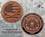 U.S. Coast Guard Operation Desert Storm Veteran Coin