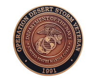 U.S.Marine Corps Operation Desert Storm Veteran Coin