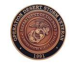 U.S.Marine Corps Operation Desert Storm Veteran Coin