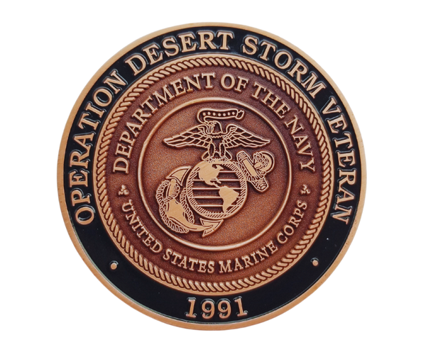 U.S.Marine Corps Operation Desert Storm Veteran Coin – National U.S.Marine Corps Operation Desert Storm Veteran Coin – National