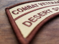 Combat Veteran Desert Storm Patch