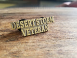 Desert Storm Veteran Lapel Pin