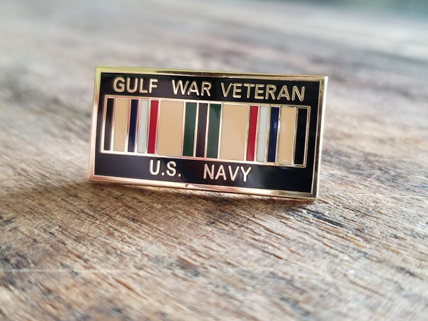 Gulf War Veteran [U.S. Navy] Lapel Pin