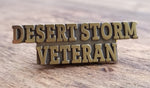 Desert Storm Veteran Lapel Pin