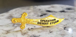 Operation Desert Storm Sword Lapel Pin