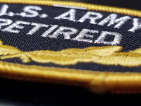 "U.S. Army Retired" Patch