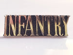 "Infantry" Lapel Pin