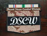 Desert Storm Combat Women Patch