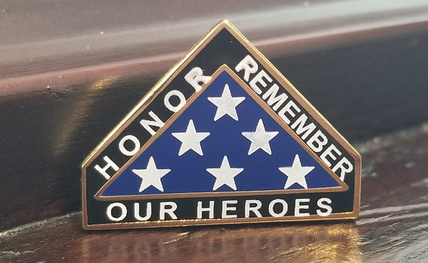 Our Heroes Lapel Pin