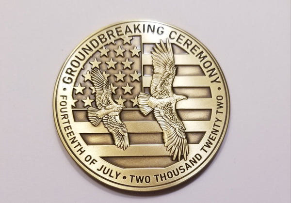 Groundbreaking Ceremony Coin