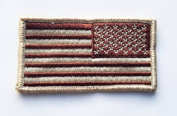 Desert Rovers Patch U.S. Flag Desert Reverse Patch – National Desert Storm Memorial Association