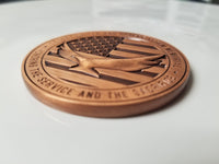 U.S. Coast Guard Operation Desert Storm Veteran Coin