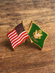 USA/Army Flags Lapel Pin