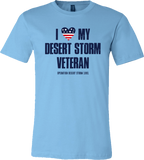 "I ♥️My Desert Storm Veteran" Shirt (sale)