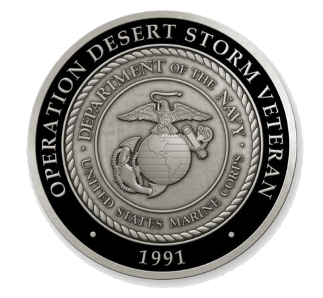 Operation Desert Storm 30th Anniversary Coin (U.S. Marines