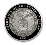 Operation Desert Storm 30th Anniversary Coin (USAF)(FINAL Inventory sale)