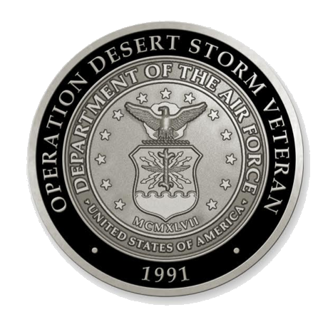 Operation Desert Storm 30th Anniversary Coin (USAF)(FINAL Inventory sale)