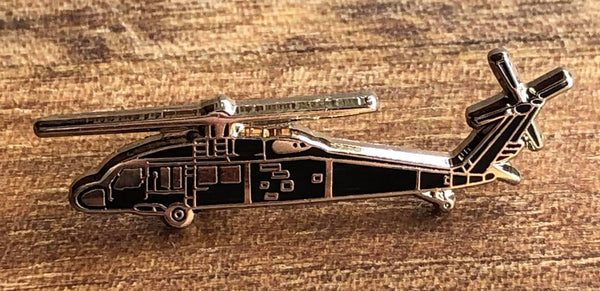 Black Hawk Helicopter Lapel Pin
