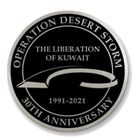 NDSWM Operation Desert Storm 30th Anniversary Coin (Sale)