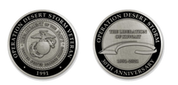 Operation Desert Storm 30th Anniversary Coin (U.S. Marines) (FINAL Inventory sale)