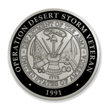 Operation Desert Storm 30th Anniversary Coin (Army)(FINAL Inventory sale)