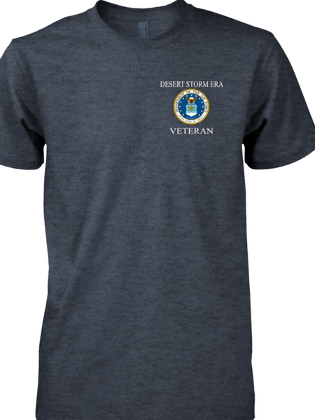 U.S. Air Force Desert Storm ERA Veteran T-Shirt (final clearance)